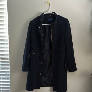 Navy Blue Women's Coat